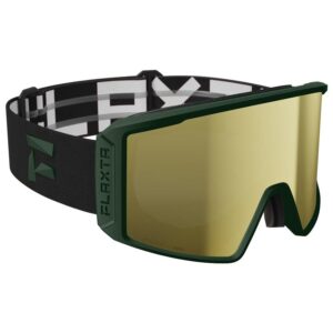 Masque de Ski Flaxta Evoke Deep Green Gold Mirror Lens - Hiver 2026 — vue 1